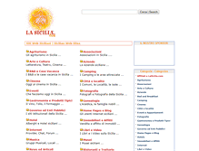 Tablet Screenshot of lasicilia.com