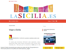 Tablet Screenshot of lasicilia.es
